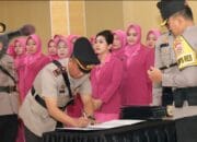 Mantan Wartawan Jabat Kapolsek, Ketua PWI Banyuasin Hadiri Sertijab