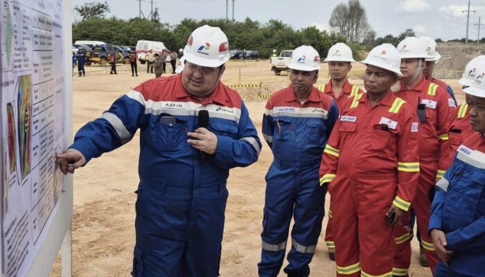 Menteri Bahlil Kunjungi Blok Rokan Minta Jaga Marwah Negara