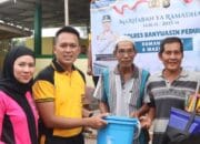 Sambut Ramadhan Polres Banyuasin Bersihkan Masjid