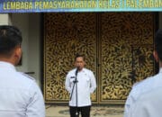 Kalapas Banyuasin Komitmen Jalankan Program Menteri Imipas