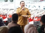 Bupati Banyuasin Serahkan Alat dan Mesin Pertanian Bantuan Kementerian Pertanian RI