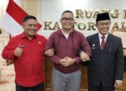 Alex Ferdinandus Dilantik, Ketua PWI Banyuasin Hadiri