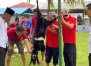 Usai Sholat Idul Adha Lapas Banyuasin Potong Qurban