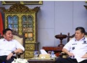 Gubernur Sumsel Gubernur Babel Soroti Realisasi Jembatan Bahtera