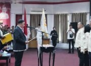 KONI Banyuasin Dilantik. Diana Janji Dongkrak Prestasi
