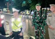 Polres Banyuasin Pantau Objek Vital dan Arus Lalu Lintas Malam Hari