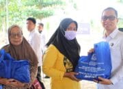 Lapas Banyuasin Bagikan Sembako dan Gerakan Bersama Menjaga Kelestarian Lingkungan