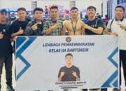 Pegawai Lapas Banyuasin Raih Juara 1 Kick Boxing Sriwijaya Fight