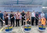 Bea Cukai Palembang Selamatkan Rp 8 M dan Musnahkan BMMN