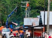 Gardu Induk Beroperasi Normal Sistem Kelistrikan Aceh Berangsur Pulih