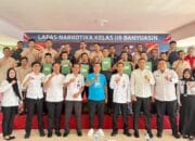 Tujuh WB Lapas Narkotika Banyuasin Terima Kado Natal