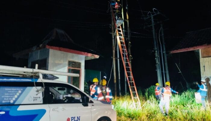 Listrik di Musi Rawas Berangsur Pulih. PLN Respons Cepat Atasi