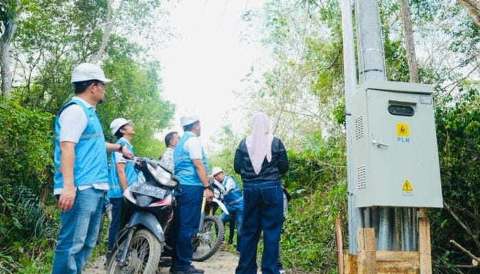 PLN Kawal Tuntas Pembangunan Infrastruktur Kelistrikan Desa Pedamaran Kabupaten OKI