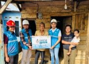 Berkah Ramadan. PLN UP3 Lubuk Linggau Nyalakan Listrik Gratis untuk Warga Prasejahtera di Karya Bakti