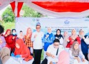 Sekda Resmikan Operasi Pasar Murah di Halaman Kantor Gubernur Sumsel