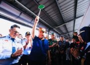 Wagub Cik Ujang Lepas Mudik Gratis Pemprov Sumsel dan Ingatkan Pemudik Utamakan Keselamatan