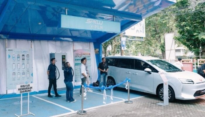 Pasca Idul Fitri SPKLU UP3 Jambi Siap Antisipasi Arus Balik