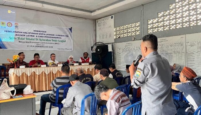 PLN UP3 Palembang Gencarkan Edukasi Keselamatan Listrik Kepada Masyarakat