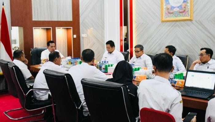 Pemkab Banyuasin Rapat Percepatan Kerjasama Pelayanan Air Bersih