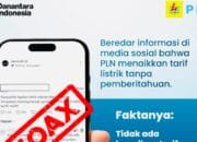 Waspada Hoax Terkait Kenaikan Tarif Listrik