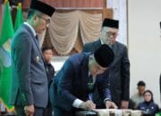 Ratu Dewa Lantik 127 Pejabat, Enam Kepala Dinas Bergeser