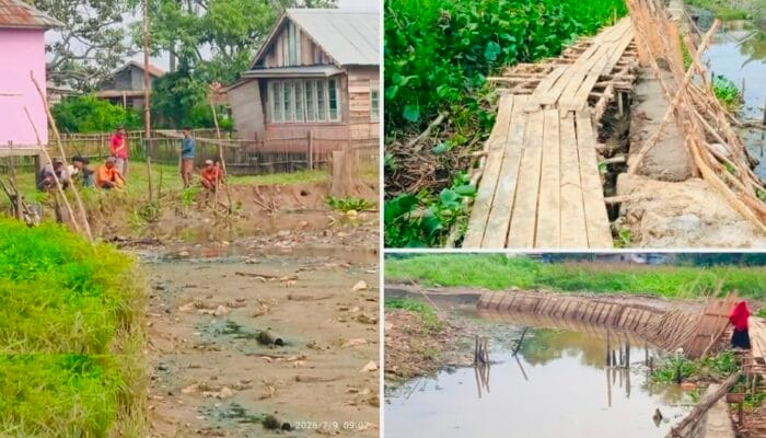 Tuan Proyek Talud di Kertapati Adalah Siluman dan Raih Julukan Proyek Abal Abal