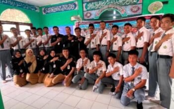 KPU Banyuasin Go to School. Berikan Pemahaman Pemilih Pemula