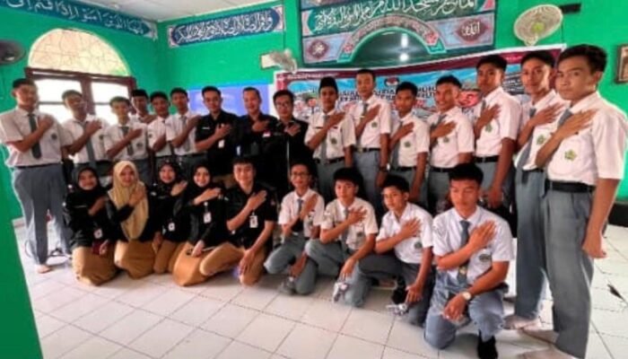 KPU Banyuasin Go to School. Berikan Pemahaman Pemilih Pemula