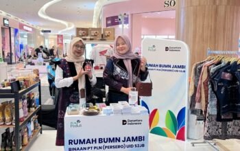 Produk Lokal UMKM Binaan PLN S2JB di Mall Palembang Icon Diminati Pengunjung