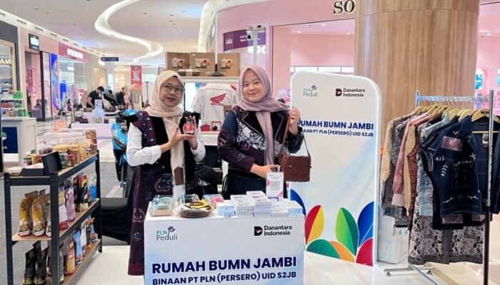 Produk Lokal UMKM Binaan PLN S2JB di Mall Palembang Icon Diminati Pengunjung