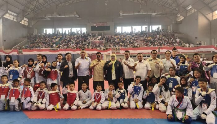 Ribuan Atlet dari Berbagai Daerah Bersaing di Hj. Meilinda Cup 2026, Taekwondo Sumsel Bidik Prestasi Lebih Tinggi